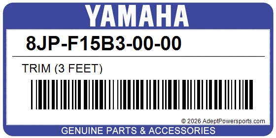 Yamaha 8JP-F15B3-00-00 Trim (3 Feet)