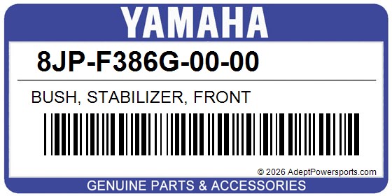 Yamaha 8JP-F386G-00-00 Bush, Stabilizer, Front