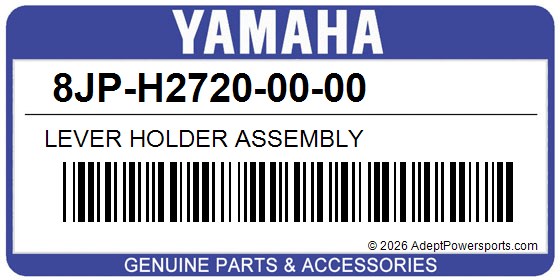 Yamaha 8JP-H2720-00-00 Lever Holder Assembly