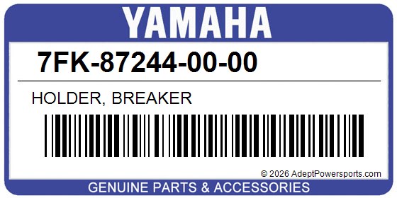Yamaha 7FK-87244-00-00 Holder, Breaker