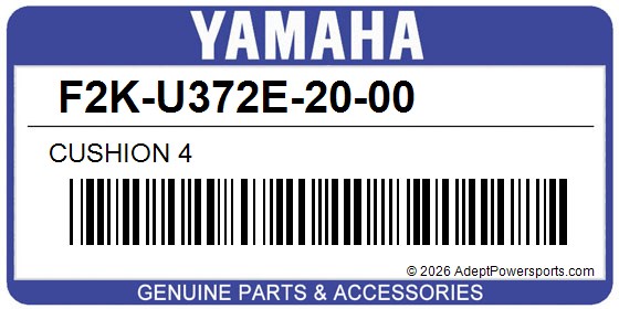 Yamaha F2K-U372E-20-00 Cushion 4