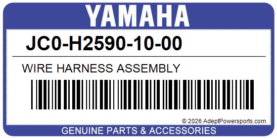 Yamaha JC0-H2590-10-00 Wire Harness Assembly