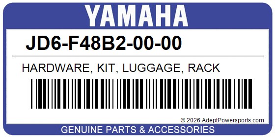 Yamaha JD6-F48B2-00-00 Hardware, Kit, Luggage, Rack
