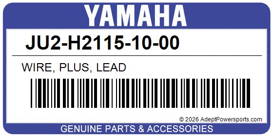 Yamaha JU2-H2115-10-00 Wire, Plus, Lead