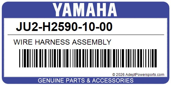 Yamaha JU2-H2590-10-00 Wire Harness Assembly