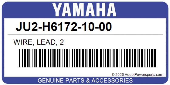 Yamaha JU2-H6172-10-00 Wire, Lead, 2