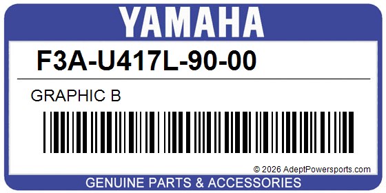 Yamaha F3A-U417L-90-00 Graphic B