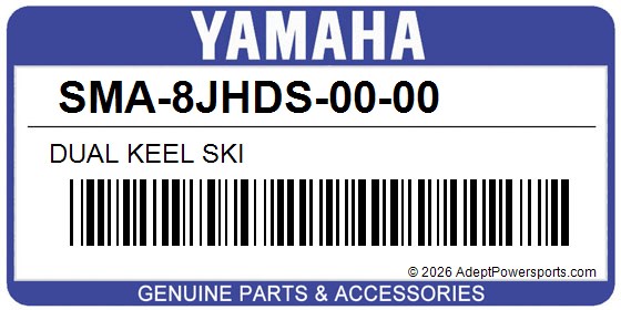 Yamaha SMA-8JHDS-00-00 Dual Keel Ski