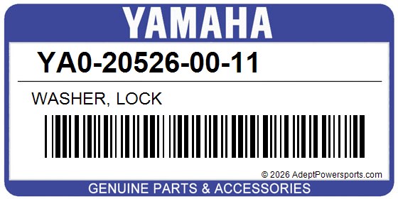 Yamaha YA0-20526-00-11 Washer, Lock