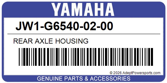 Yamaha JW1-G6540-02-00 Rear Axle Housing