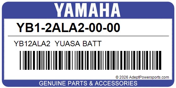 Yamaha YB1-2ALA2-00-00 Yb12ala2  Yuasa Batt