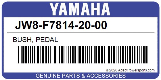 Yamaha JW8-F7814-20-00 Bush, Pedal