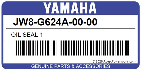Yamaha JW8-G624A-00-00 Oil Seal 1