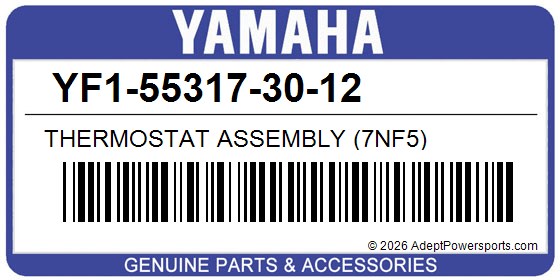 Yamaha YF1-55317-30-12 Thermostat Assembly (7Nf5)