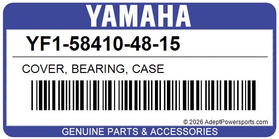 Yamaha YF1-58410-48-15 Cover, Bearing, Case