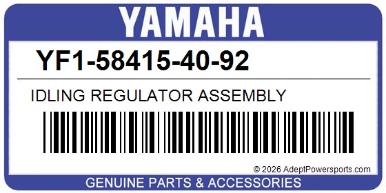 Yamaha YF1-58415-40-92 Idling Regulator Assembly