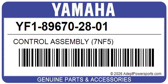 Yamaha YF1-89670-28-01 Control Assembly (7Nf5)
