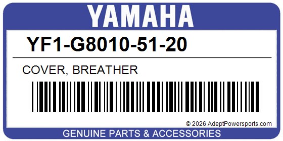 Yamaha YF1-G8010-51-20 Cover, Breather