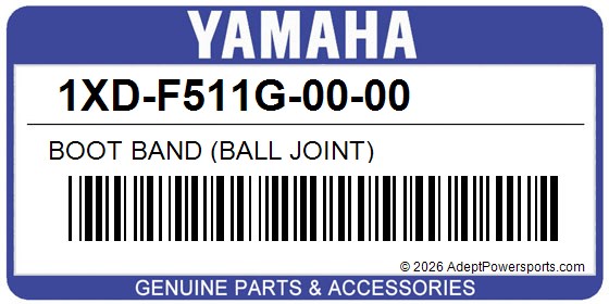 Yamaha 1XD-F511G-00-00 Boot Band (Ball Joint)