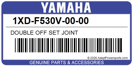 Yamaha 1XD-F530V-00-00 Double Off Set Joint
