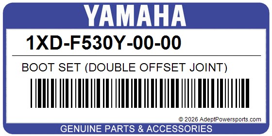 Yamaha 1XD-F530Y-00-00 Boot Set (Double Offset Joint)