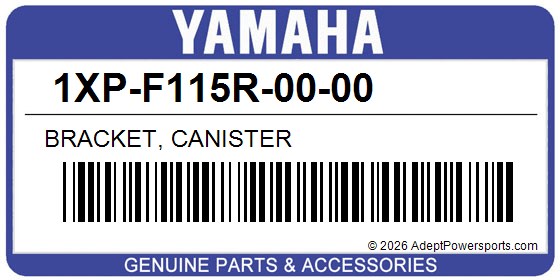 Yamaha 1XP-F115R-00-00 Bracket, Canister