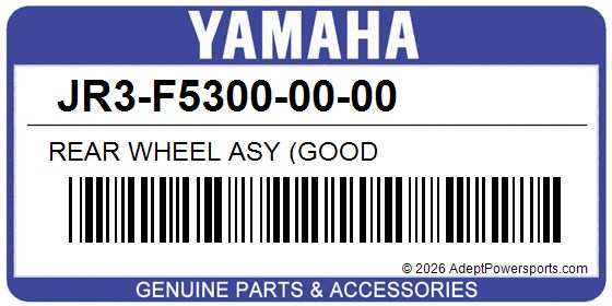 Yamaha JR3-F5300-00-00 Rear Wheel Asy (Good