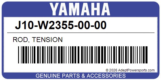 Yamaha J10-W2355-00-00 Rod, Tension