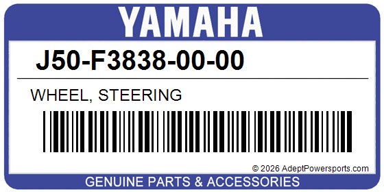 Yamaha J50-F3838-00-00 Wheel, Steering