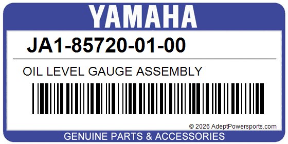 Yamaha JA1-85720-01-00 Oil Level Gauge Assembly