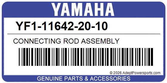 Yamaha YF1-11642-20-10 Connecting Rod Assembly