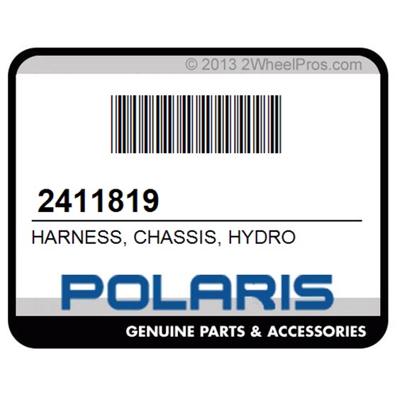Polaris 2411819 Harness, Chassis, Hydro