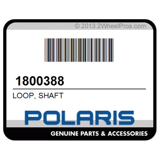 Polaris 1800388 Loop, Shaft