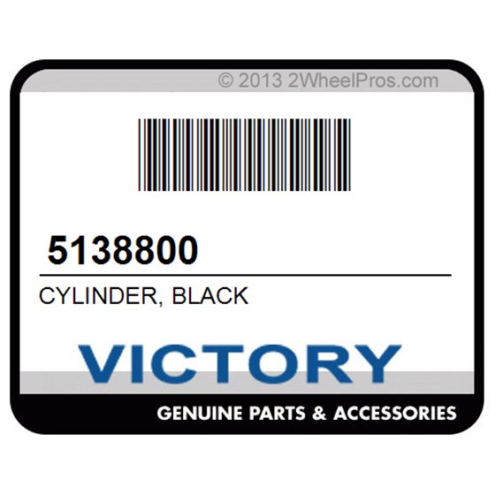 Victory 5138800 Cylinder, Black