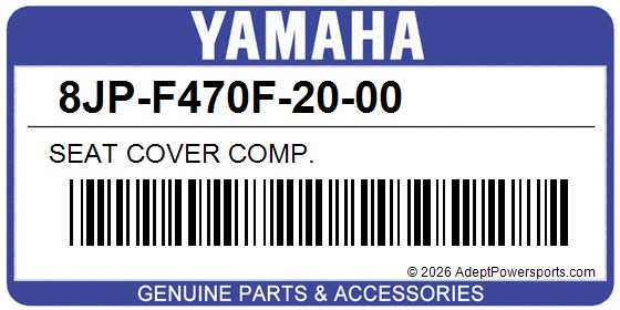 Yamaha 8JP-F470F-20-00 Seat Cover Comp.