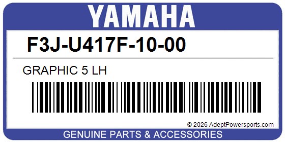Yamaha F3J-U417F-10-00 Graphic 5 Lh