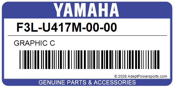 Yamaha F3L-U417M-00-00 Graphic C