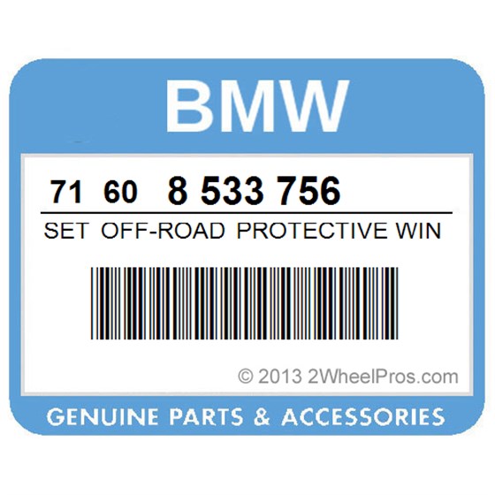 BMW 71608533756 Set Off-Road Protective Window