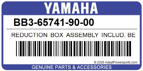 Yamaha BB3-65741-90-00 Reduction Box Assembly Includ. Bearing & Sprkt