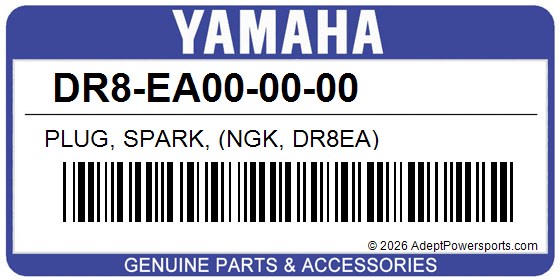 Yamaha DR8-EA00-00-00 Plug, Spark, (Ngk, Dr8ea)
