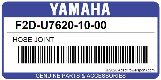 Yamaha F2D-U7620-10-00 Hose Joint