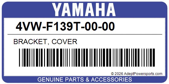 Yamaha 4VW-F139T-00-00 Bracket, Cover