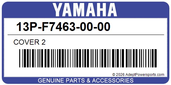 Yamaha 13P-F7463-00-00 Cover 2