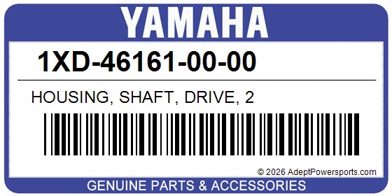 Yamaha 1XD-46161-00-00 Housing, Shaft, Drive, 2