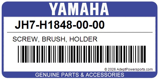 Yamaha JH7-H1848-00-00 Screw, Brush, Holder