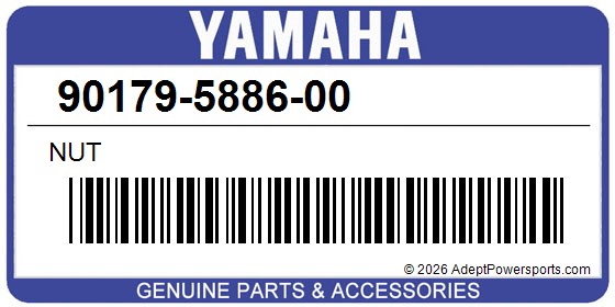 Yamaha 90179-5886-00 Nut