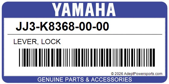 Yamaha JJ3-K8368-00-00 Lever, Lock