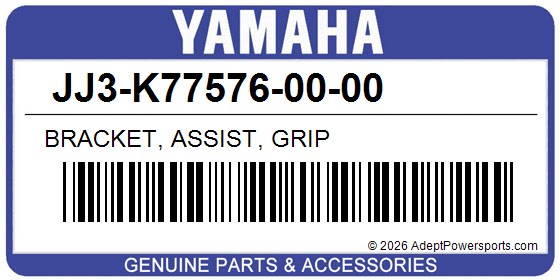 Yamaha JJ3-K77576-00-00 Bracket, Assist, Grip
