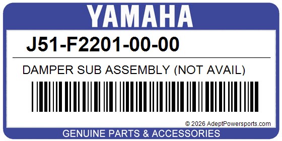 Yamaha J51-F2201-00-00 Damper Sub Assembly (Not Avail)