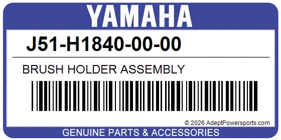 Yamaha J51-H1840-00-00 Brush Holder Assembly